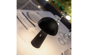 Lampa Biurkowa SHITAKE NEGRO Czarny