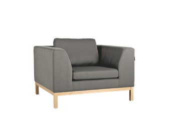 Fotel Ambient Wood 110x98x67 Kwarc/Naturalny