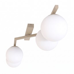 Lampa Sufitowa NATON 4 Beżowy/Opal