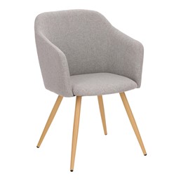 Krzesło MOLTO Szary/Naturalny