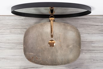 Umywalka Nablatowa FREJA Beżowy