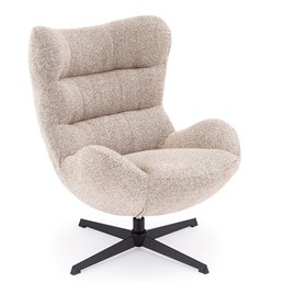 Fotel Wypoczynkowy JACKIE Ciemny Beżowy