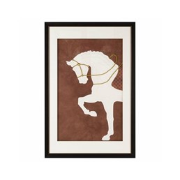 Obraz BLAZER 120,5x80,5cm Brązowy