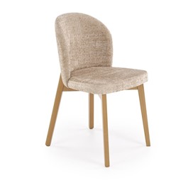 Krzesło BASSO Dąb Naturalny/Beżowy