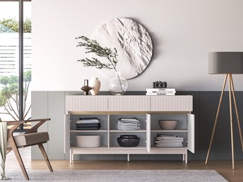 Komoda DUNEA 05 Kaszmirowy/Dąb Cremona