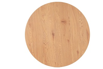 Stół Okrągły TETIS fi100 Dąb/Czarny