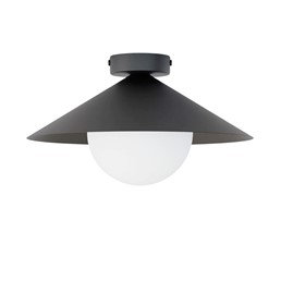 Lampa Sufitowa MONO 1S Czarny/Opal