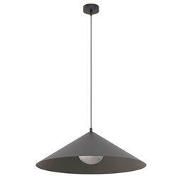 Lampa Wisząca MONO 1L Czarny/Grafitowy