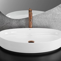 Umywalka Nablatowa SABINA 65 Biały