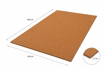 Mata Kokosowa 160x200 wys. 1cm 1200 g/m2