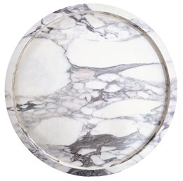 Ława AMARETTO fi60 Biały Marmur