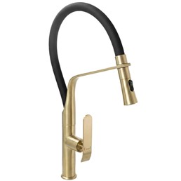 Bateria Kuchenna CASTOR Złoty Szczotkowany