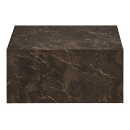 Stolik Kawowy PRAGUE 60x80cm Brązowy Marmur