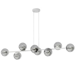 Lampa Wisząca MAGNUS 8 Szary/Grafitowy