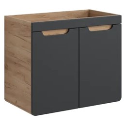 Szafka pod Umywalkę ARUBA Dąb Craft/Szary Kosmos