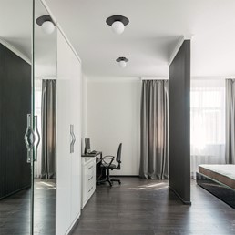 Lampa Sufitowa ROBIN K-5437 Biały/Czarny