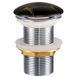 Korek do Umywalki Czarny Mat