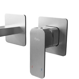 Bateria Umywalkowa Podtynkowa ARLO Nikiel Szczotkowana