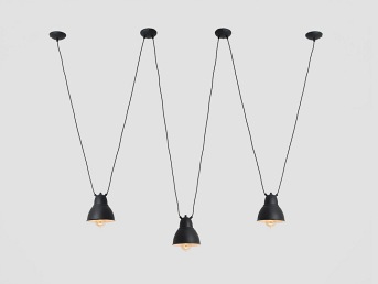 Lampa wisząca COBEN 3 Czarny
