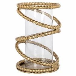 Świecznik JADEN S Złoty