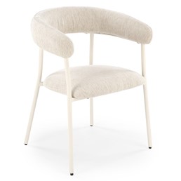 Krzesło K557 Biały/Beżowy