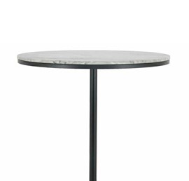 Stolik Barowy DUNCAN Fi75cm Biały