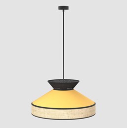 Lampa Wisząca SIESTA 1 Pomarańczowy
