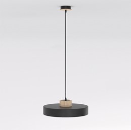 Lampa Wisząca KIVI 1L Czarny