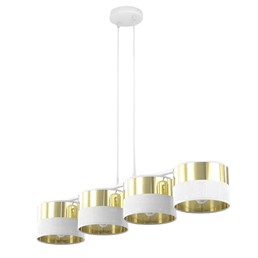 Lampa Wisząca LUX 4 Czarny/Złoty