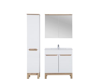 Zestaw Mebli Łazienkowych BW LAVA BALI 804 841 80cm Biały