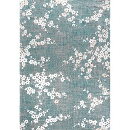 Dywan SAKURA LAKE BLUE 9850 170x240 cm Niebieski