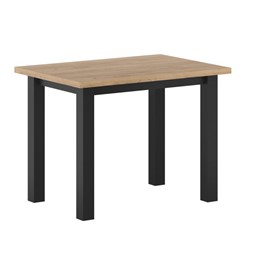 Stół MONTE 70x100 Dąb Złoty Craft/Czarny