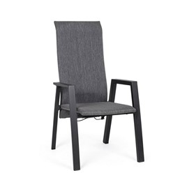 Krzesło Ogrodowe ETHAN Szary