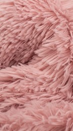 Tkanina FLUFFY 90 Różowy (1 mb)