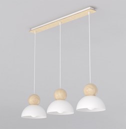 Lampa Wisząca KAKI 3 Biały