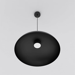 Lampa Wisząca MEGA 1 Czarny/Biały