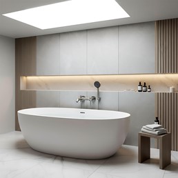 Bateria Wannowa FOSTER Nikiel Szczotkowany