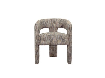 Krzesło  LEITH LET71MB Melanż Szary