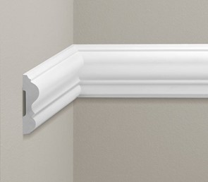 Listwa Naścienna Gładka LNG-12 Flex 235 cm Biały