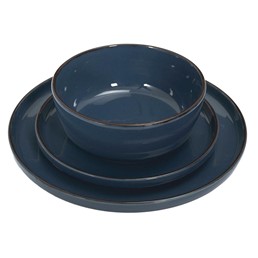 Zestaw Obiadowy na 4 Osoby TEMP Niebieski