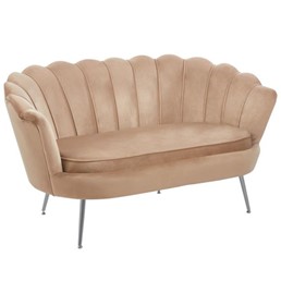 Sofa SF1-FX Cappuccino/Chrom