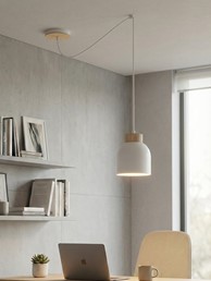 Lampa Wisząca KRU 1 Biały