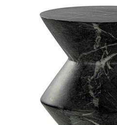 Stolik BOSCO Fi40cm Czarny