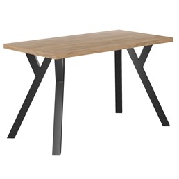 Stół ST(B)-FX/Y 67x128 Dąb Złoty Craft/Czarny