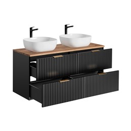 Zestaw ADB B UN 6252 120cm (2x Szafka + Blat + 2x Umywalka) Wotan