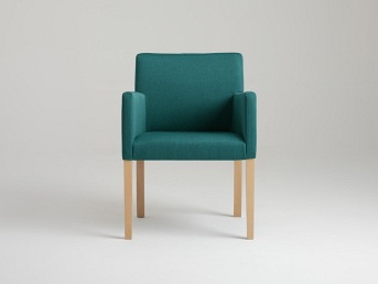 Fotel Wilton Arms 84 60x61x84 Morskie Fale/Naturalny