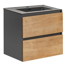 Zestaw Meblowy SKY 60cm Dąb Hamilton/Diamentowy Szary