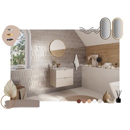 Zestaw Meblowy DALIA 120cm Kaszmirowy Mat