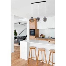 Lampa Wisząca MARKO K-4004 Czarny