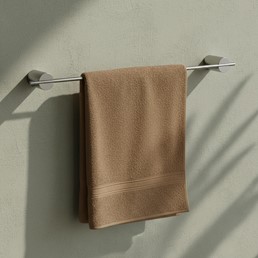 Wieszak Łazienkowy Jednoramienny TOMI 5801 Nikiel Szczotkowany